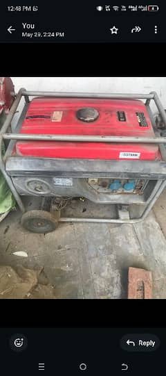 4 to 5kv heavy generator full okay generator in used