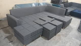 Sofa set / L shape sofa / 6 seater / l shape sofa / Tv lounge sofa set 0