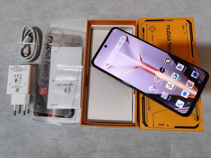 ZTE Nubai Neo 2 with Full Box Accessories 3