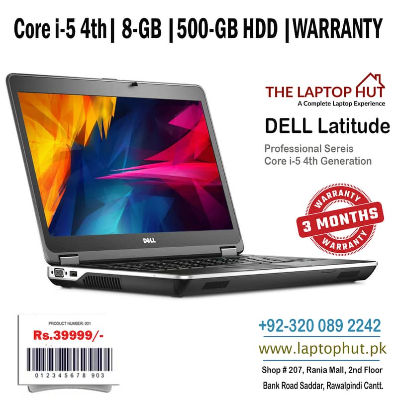 DELL | Core i7 4th Generation Supported | THE LAPTOP HUT | WARRANTY 0