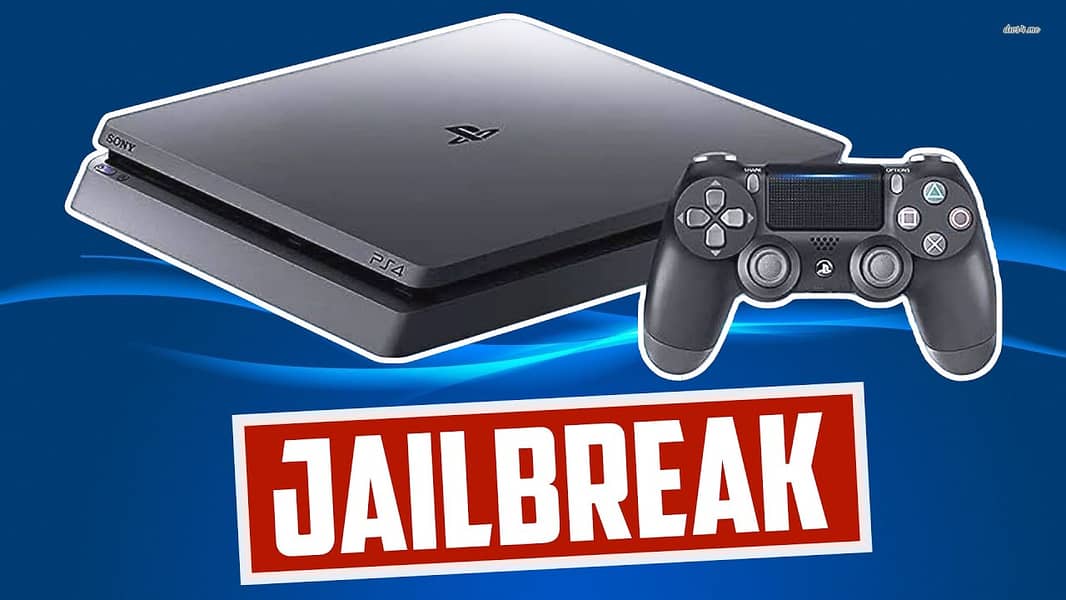 PS4 1TB With Box (Jail Break & 16 Games) No open & No Repair Like New 0