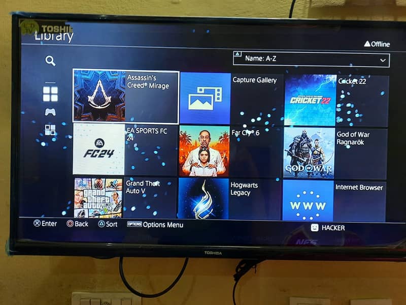 PS4 1TB With Box (Jail Break & 16 Games) No open & No Repair Like New 6