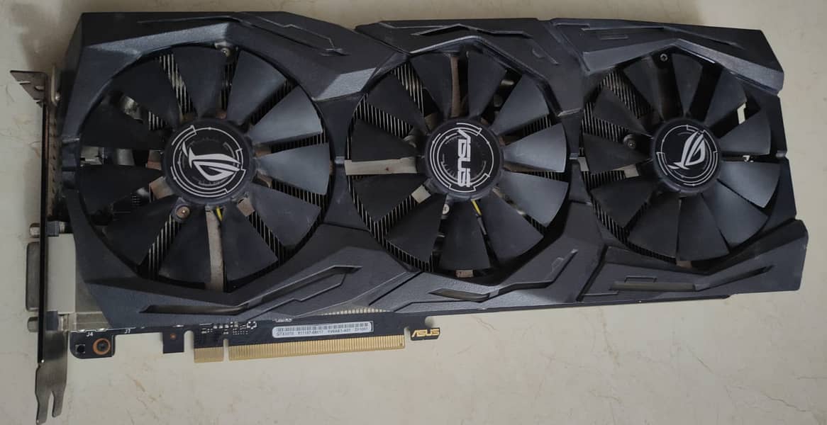 Asus Strix 1070 8GB with Box 3 Fan Nvidia Graphics Card Rendering 2