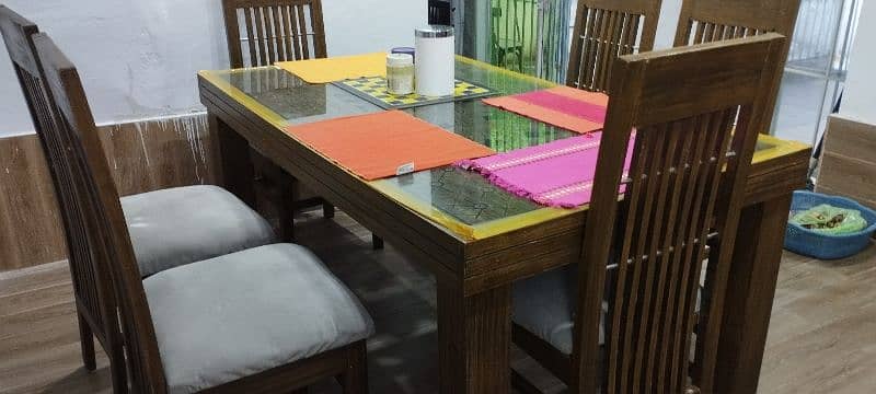 Dining Table Set (wooden) 0