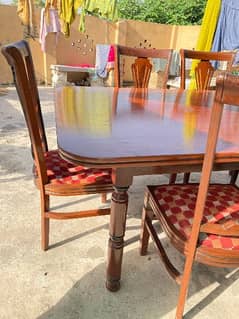 Wooden dining table for urgent  sale