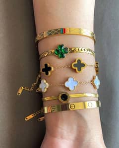 Trendy bracelets and bangles 0