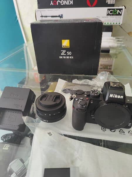 Nikon z50 with 16-50mm box Imported 1