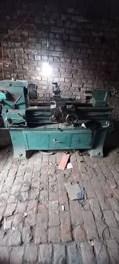 Lathe and forching press