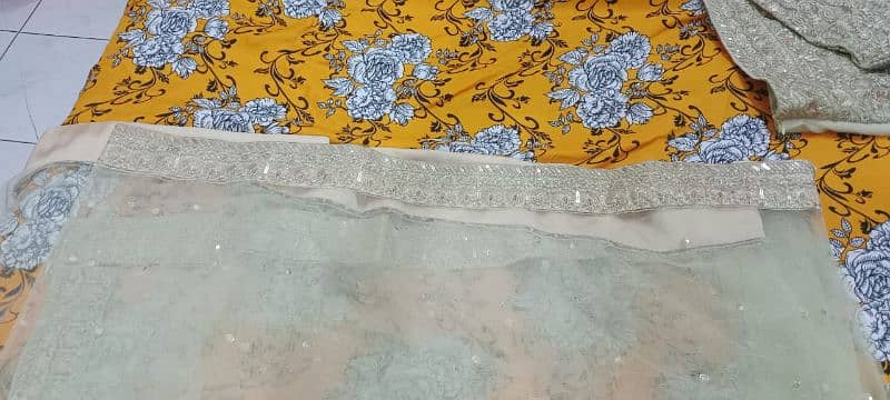 Maria B. Organza net and Silk saree 11