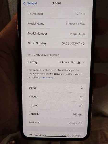 iPhone xs max Non Pta price 62000 2