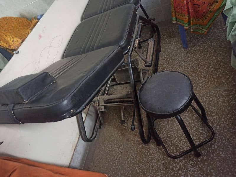 Urgent sale haircut chair, facial bed, chaoba professional hair dryer 2