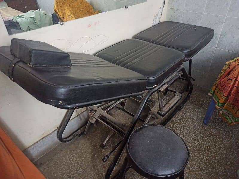 Urgent sale haircut chair, facial bed, chaoba professional hair dryer 3