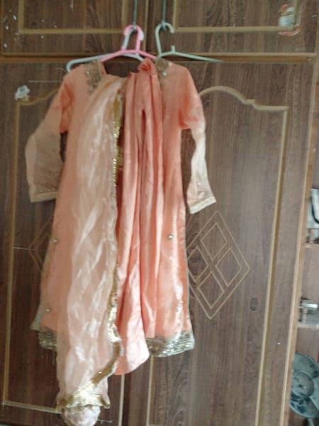 Peach kurta 1