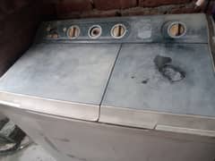 Haier jumbo size washing machine good condition