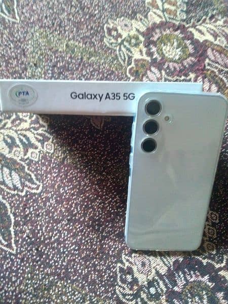 Samsung A35 8+8GB RAM 256GB ROM official PTA 1