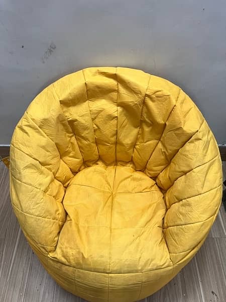 Bean bag with Back Support (Big Joe brand) URGENT SELL 1