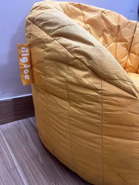 Bean bag with Back Support (Big Joe brand) URGENT SELL 4