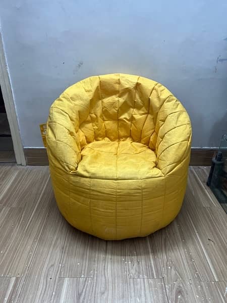 Bean bag with Back Support (Big Joe brand) URGENT SELL 6