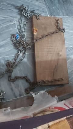 sell swing iron chain and wood