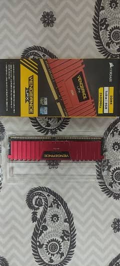 Corsair vengeance ddr4 8GB 2400MHZ ram stick