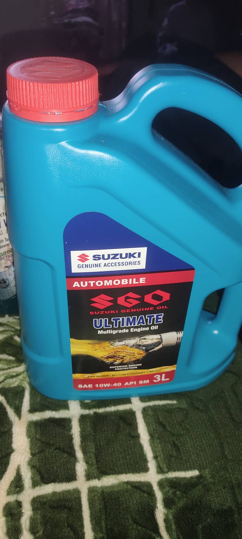 Engine Oil suzuki ultimate 10 40. 0