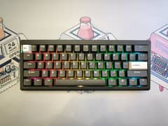 Zuoya GMK61 Mechanical Keyboard Hot-swappable Wireless Gasket RGB