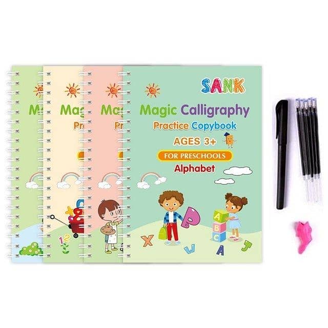 3-in-1 Deal Kids Learning Package |Magic Book, Water Book, Tab 4