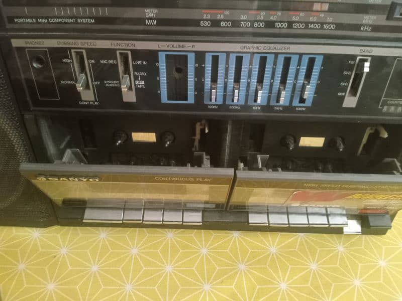 Cassette player Sanyo C35 Japani Tape 4