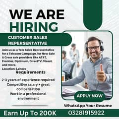 Call centre Sales executive