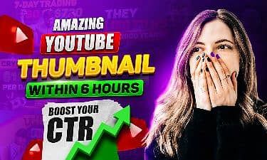 Attractive and professional thambnails for youtube 0