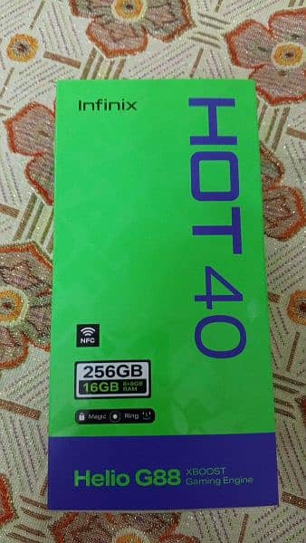 infinix hot 40 (8/256) 3 months warranty 6