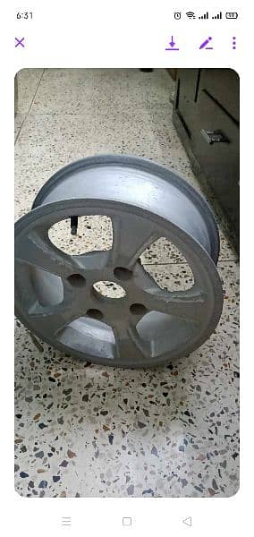 14" Car Rim Cultus/ Alto (Just one) 1