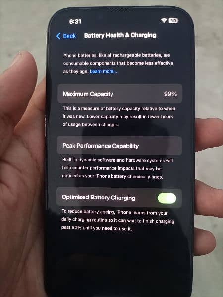Iphone 14 LLA Model, 98% battery health 6