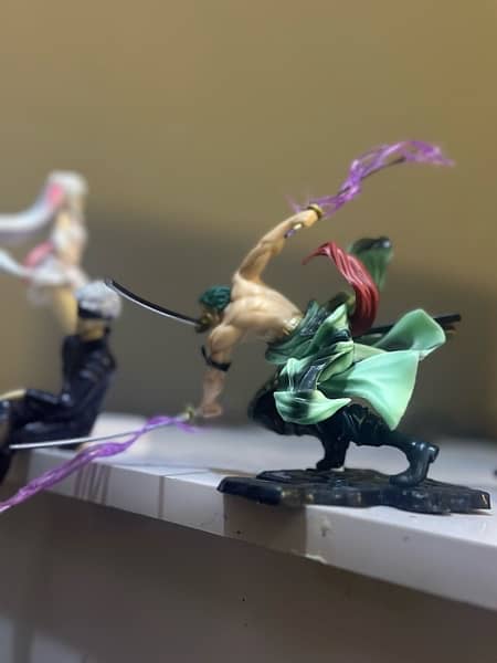 anime action figures, zoro emillia roronoa zoro 4