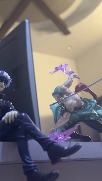 anime action figures, zoro emillia roronoa zoro 5