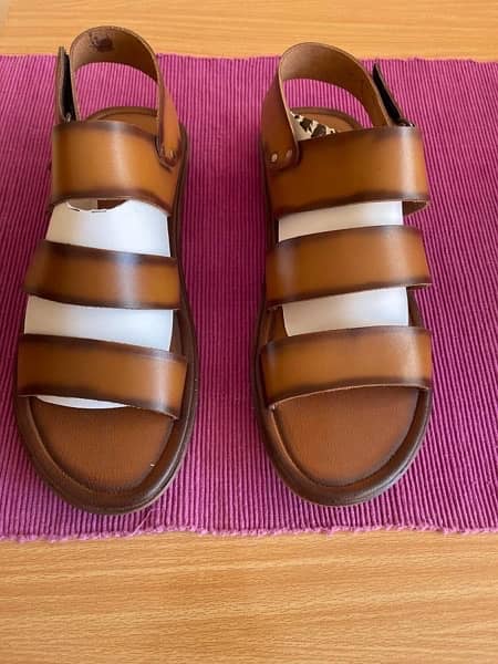 Leather sandles strap 2