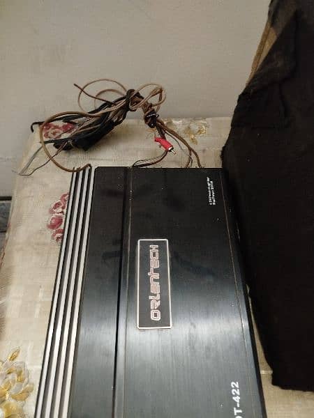 Pioneer Genuine woofer speaker+Amplifier 3