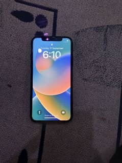 Iphone X 64gb ram black color