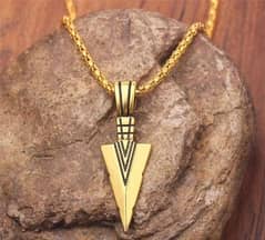 triangle Arrow Design Men's Pendant