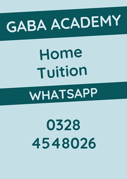 Gaba Home Tuition 9