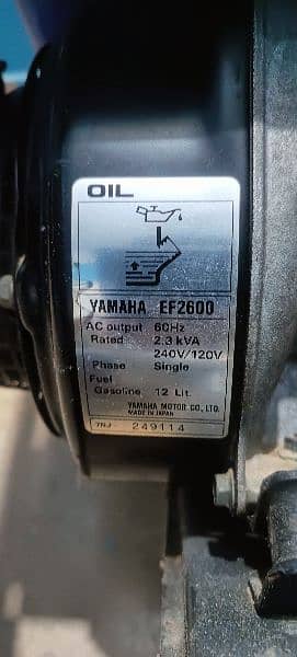 yamaha generator 0