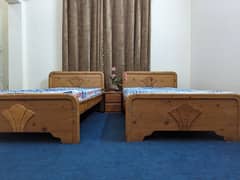 Bed set (Diar Wood)(Sawat Made}