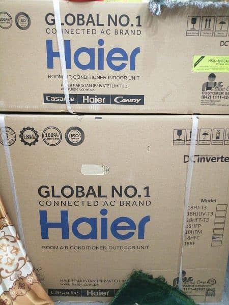 haier 18 hfc Air conditioner ac inverter NEW air cooler 1