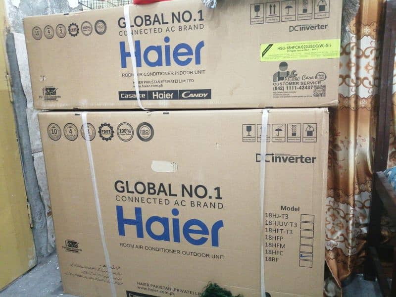 haier 18 hfc Air conditioner ac inverter NEW air cooler 2