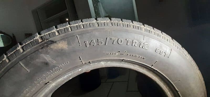 Mehran General tyres 145/70 TR 12 4