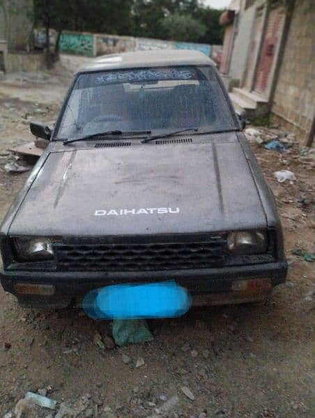 Daihatsu Charade 1984 10/9 condition all ok ha koy masala Nahi ha 1