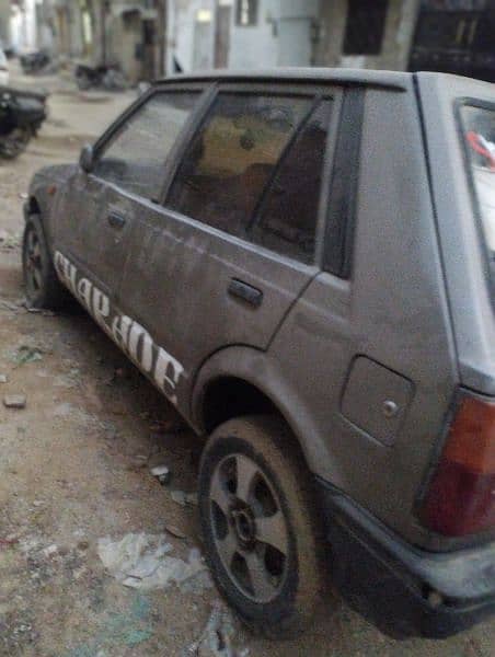 Daihatsu Charade 1984 10/9 condition all ok ha koy masala Nahi ha 6