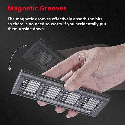 24 In 1 Screw Driver Tiny Magnetic Tools Kit For Repairing 1