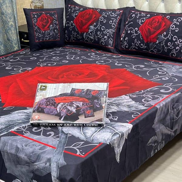 Professional Grade 4-Piece Bed Sheet Set" 5