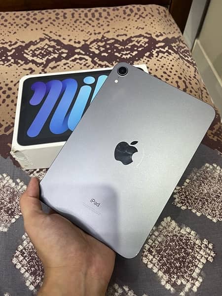 iPad mini 6 space grey colour 64GB with box 2